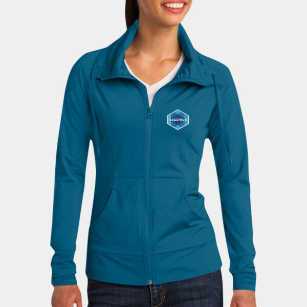 Ladies Stretch Full Zip Jacket Thumbnail