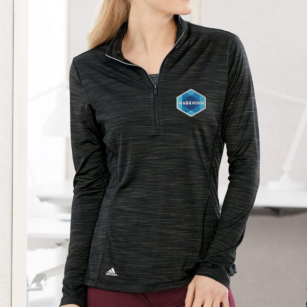 Women's Lightweight Mélange Quarter-Zip Pullover Thumbnail