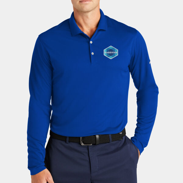 Dri FIT Micro Pique 2.0 Long Sleeve Polo  Thumbnail